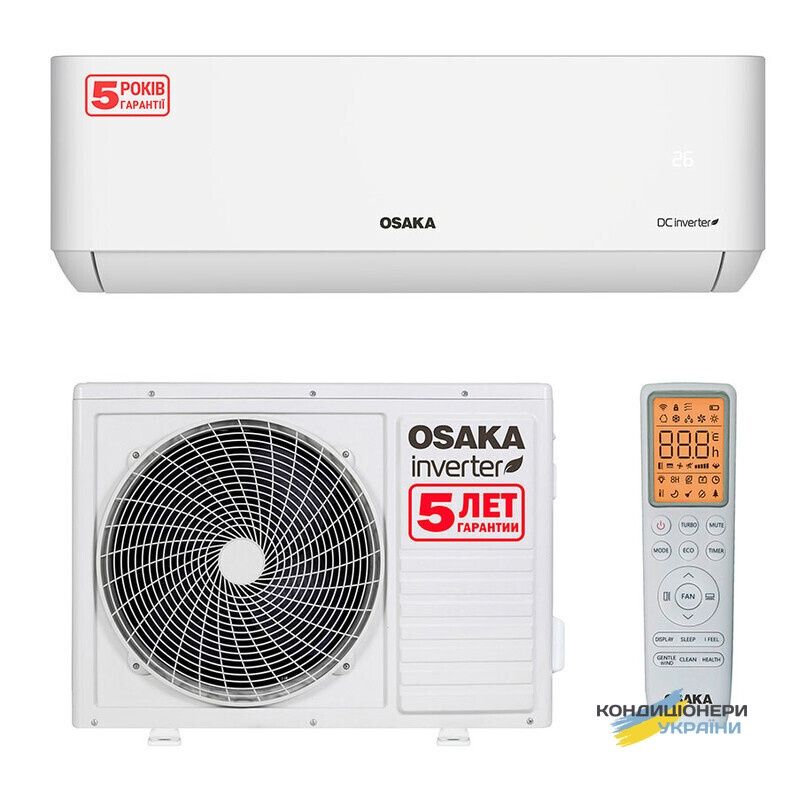 Інверторний кондиціонер OSAKA STV-07HH Elite INVERTER

Настінний побут