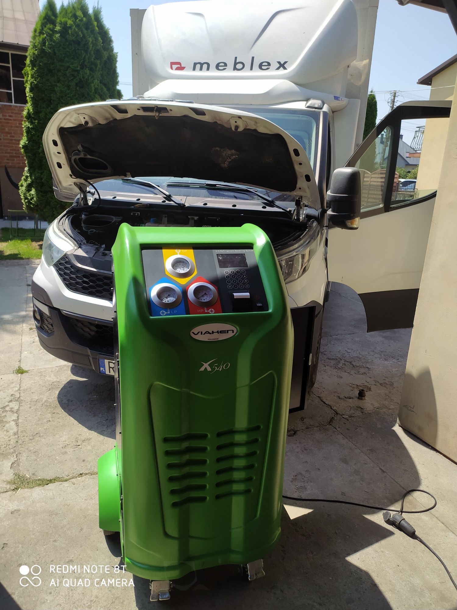 Serwis/naprawa klimatyzacji samochodowej mobilnie/stacjonarnie