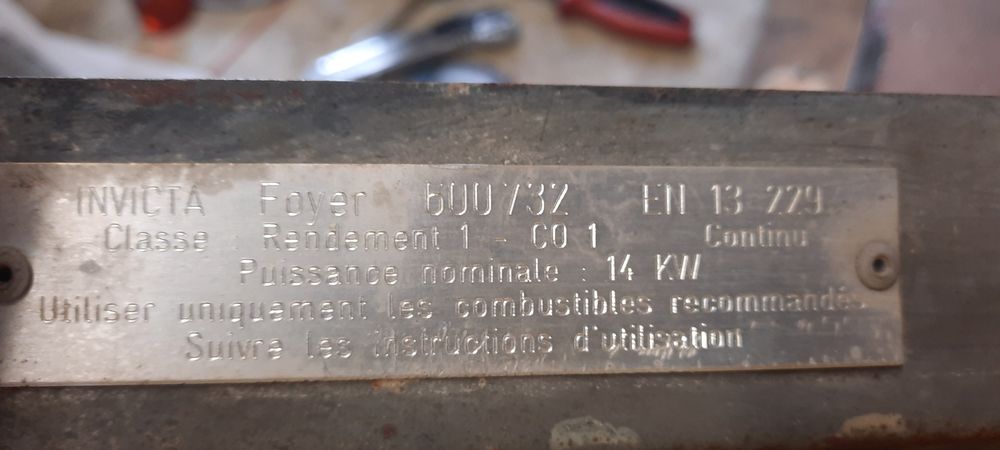 Kominek do zabudowy 14kW invicta