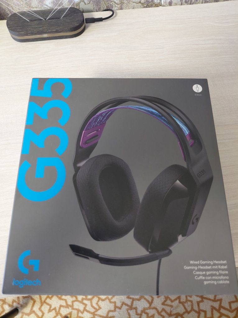 Продам наушники геймерские Logitech G335 Wired Gaming Black