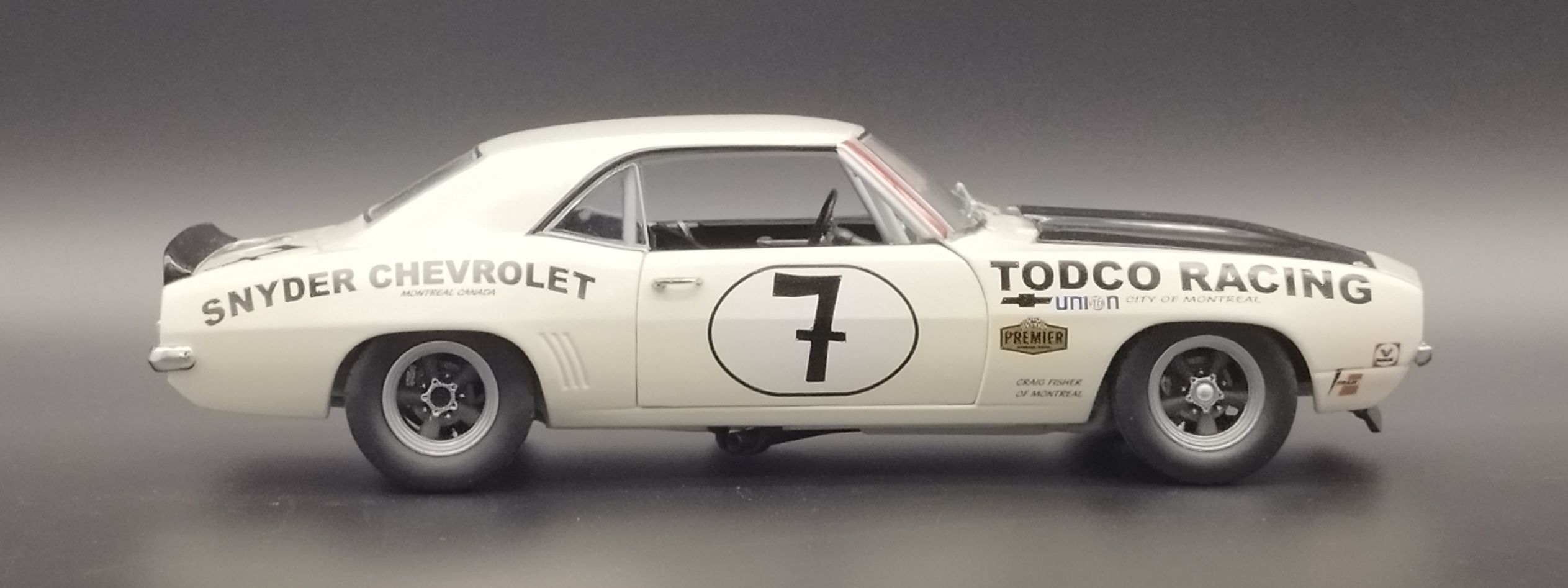 1:18 GMP 1969 Trans Am Camaro Chevrolet Todco Racing Craig Fischer