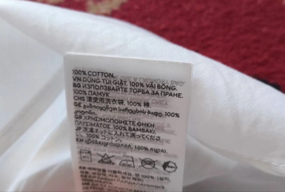 H&M biała nowa kopertowa bawelniana koszula bluzka L/XL