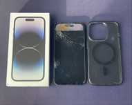 iPhone 14 Pro 128GB uszkodzony ekran i plecki, reszta sprawna