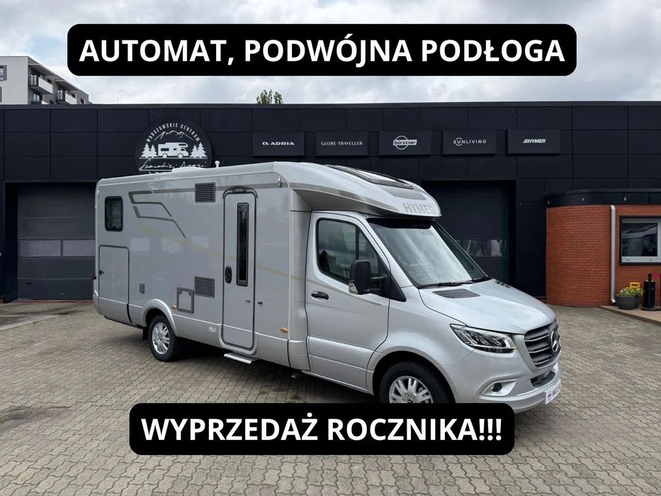 Hymer-Eriba B-MC T 680 AUTOMAT 170KM FV23% WCC  Podwójna Podłoga, Wersja Zimowa
