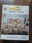 Komplet pościeli milano 4 części pościel prześcieradło pieski