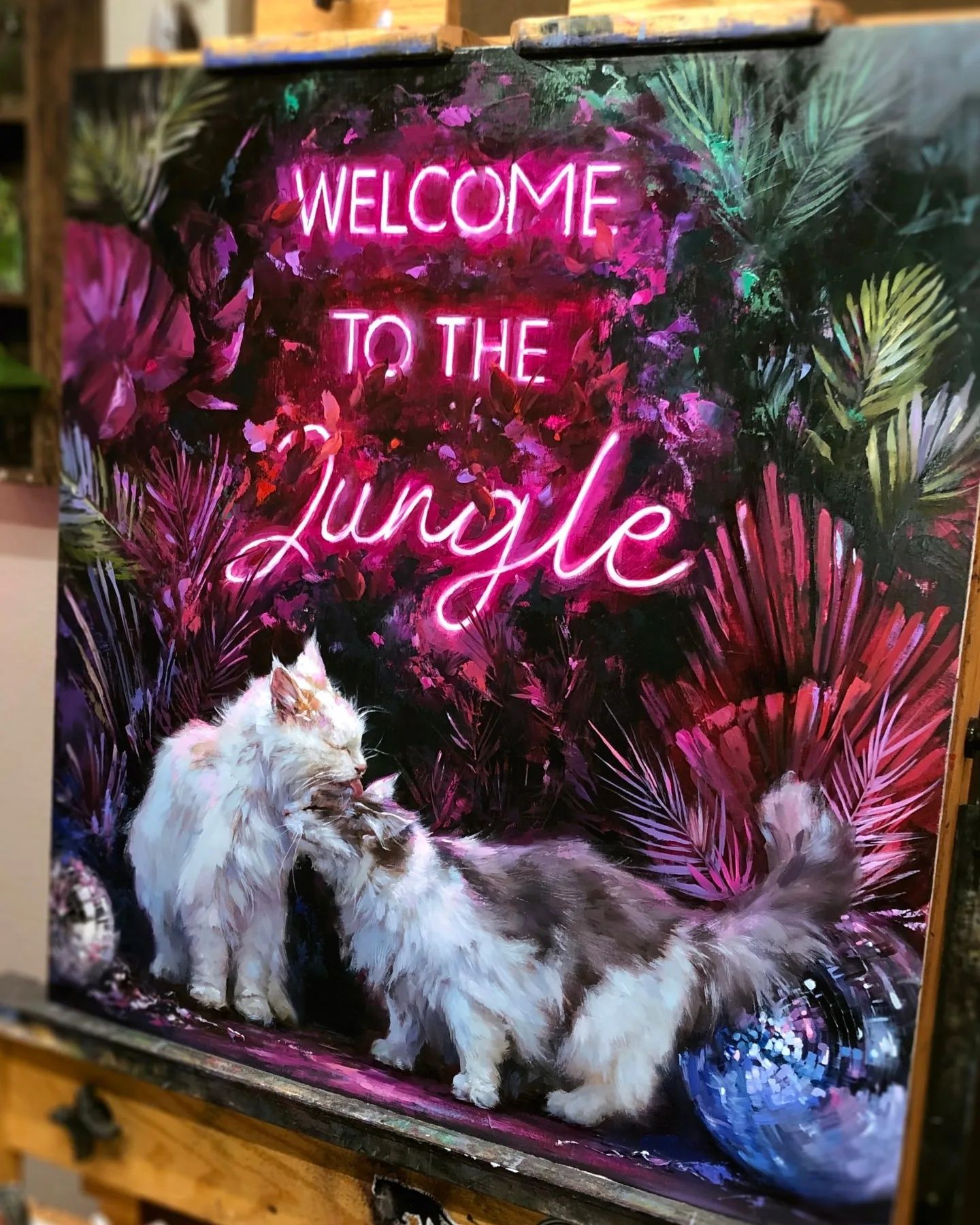 Інтер'єрна картина "Welcom to the jungle"
