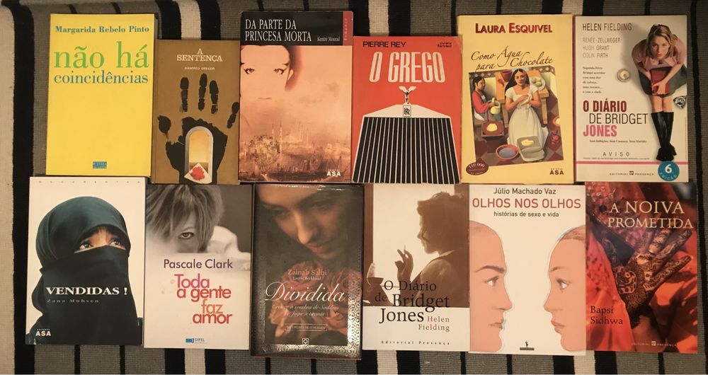 Livros Best Sellers 2€ cada