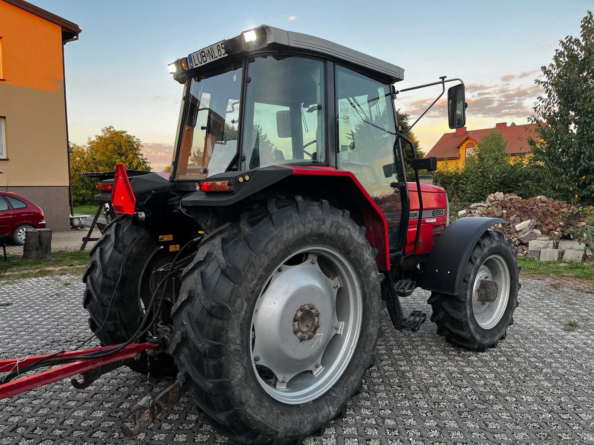 Massey Ferguson 6150 Dynashift 1997 Rok Perkins 95 km Oryginalny Stan