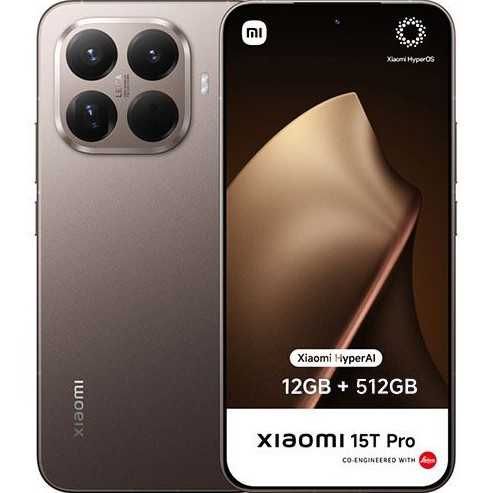 Xiaomi 15T PRO 12GB/512GB + acessórios (5 ciclos de carregamento)