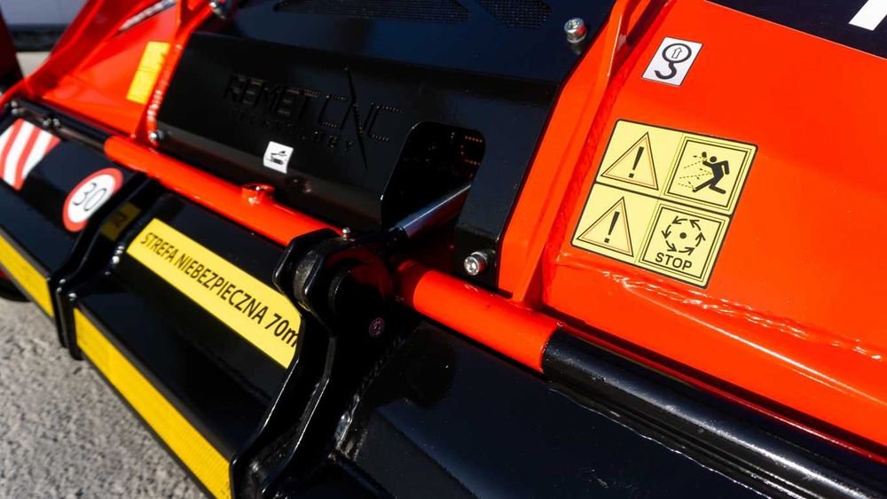 Mulczer leśny, frezarka krusząca F3-150 REMET CNC TECHNOLOGY