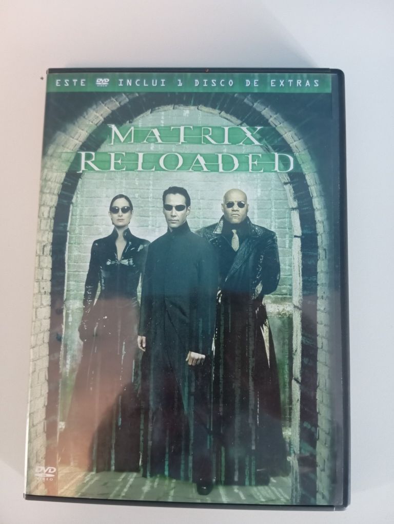 Matrix Reloaded versão Keanu reeves com Disco de extras