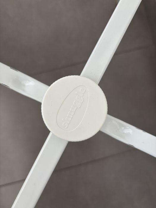 Banheira Shnuggle branca + suporte