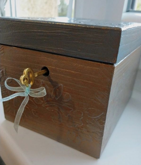 Skarbonka na klucz handmade