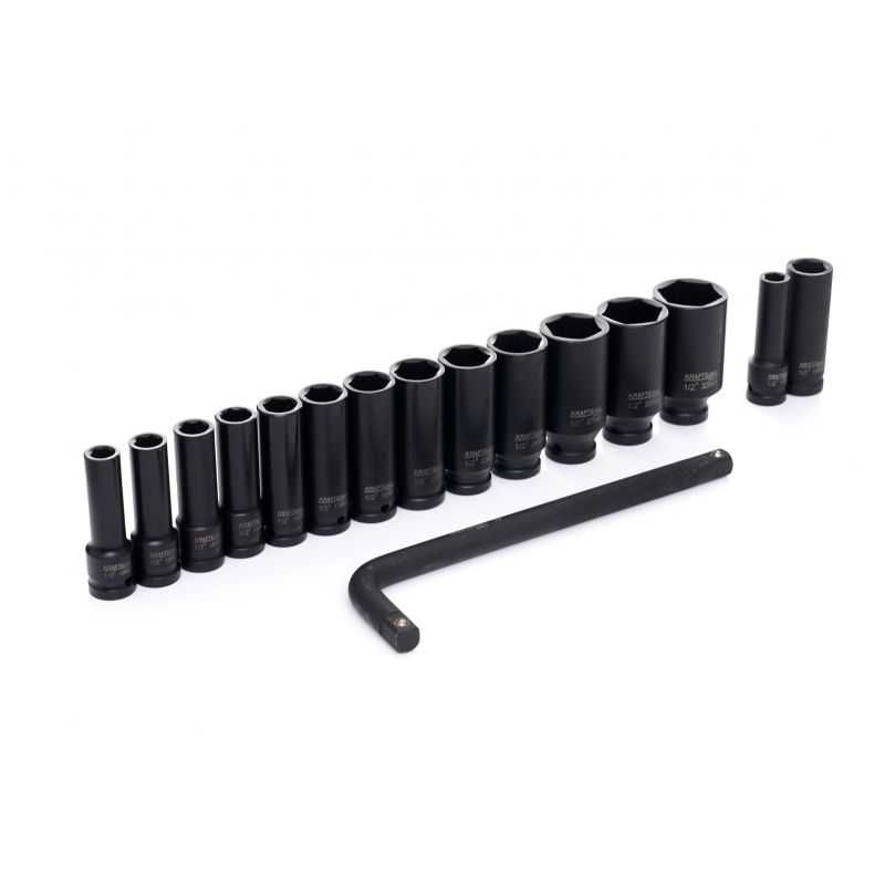 Nasadki udarowe 1/2" 10-32 mm 16szt. KD11755 NOWE