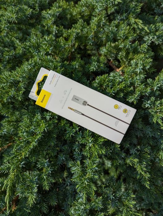 Bluetooth аудіо приймач Baseus BA01 AUX адаптер 3.5мм трансмітер