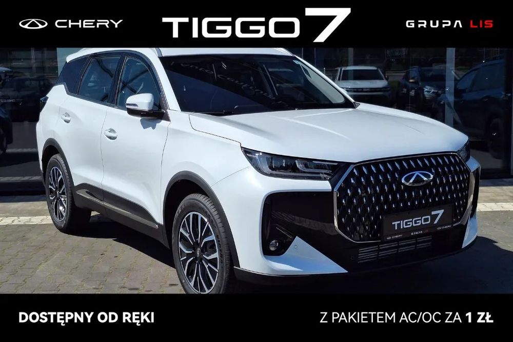 Chery Tiggo 7 Wersja wyposażeniowa ESSENTIAL, AUTO DOSTĘPNE OD RĘKI !!!