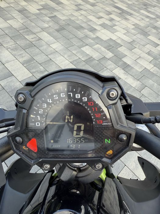 Zadbane Kawasaki Z650 z 2017 roku