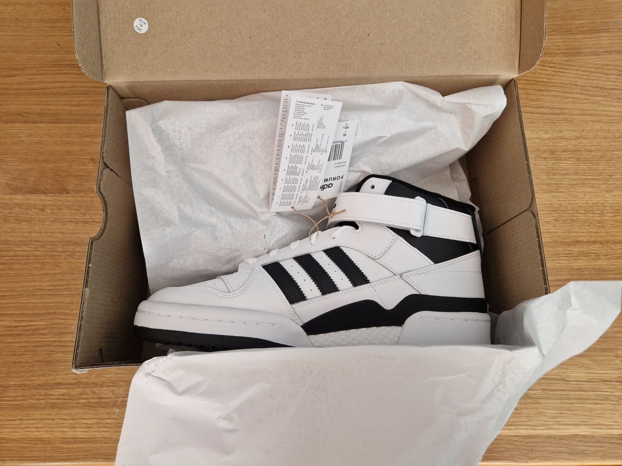 Buty Adidas Forum Mid 44 2/3 nowe - okazja!
