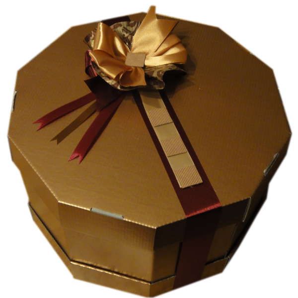 Pudełko opakowanie na tort, kapelusz, prezent duże