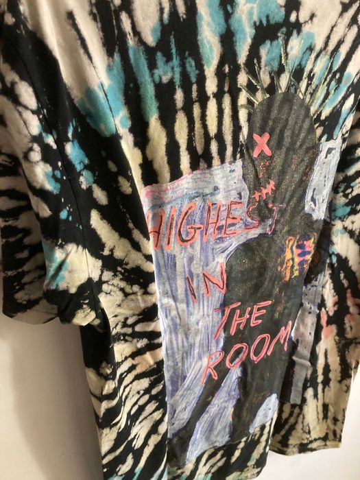 T-shirt Cactus Jack - Travis Scott - Highest In the Room - Tamanho L