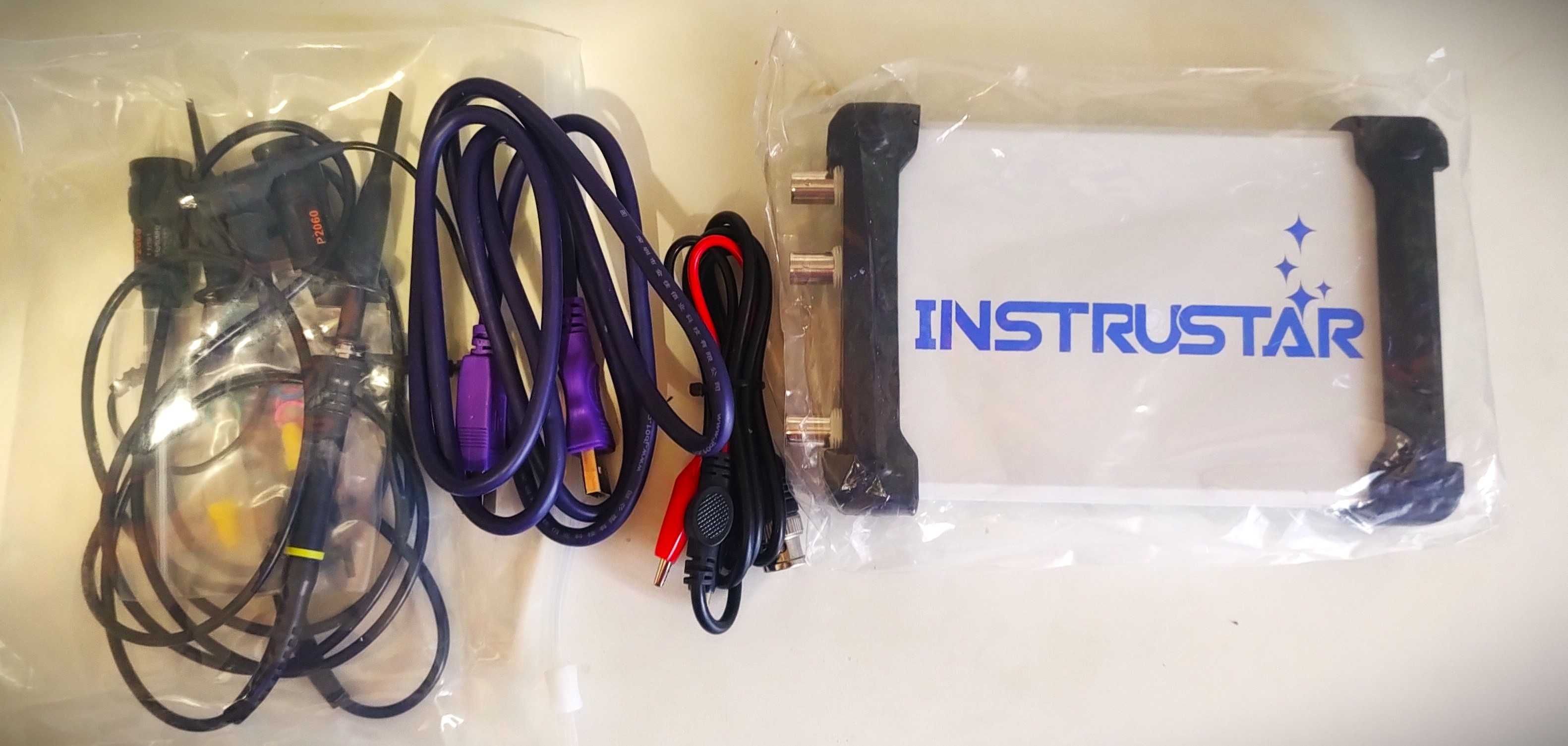 ISDS205B USB-осциллограф 2 х 20МГц с генератором DDS