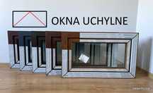 WYSYŁKA! Nowe OKNO U 865x535 ciemny/złoty dąb, orzech, antracyt, mahoń