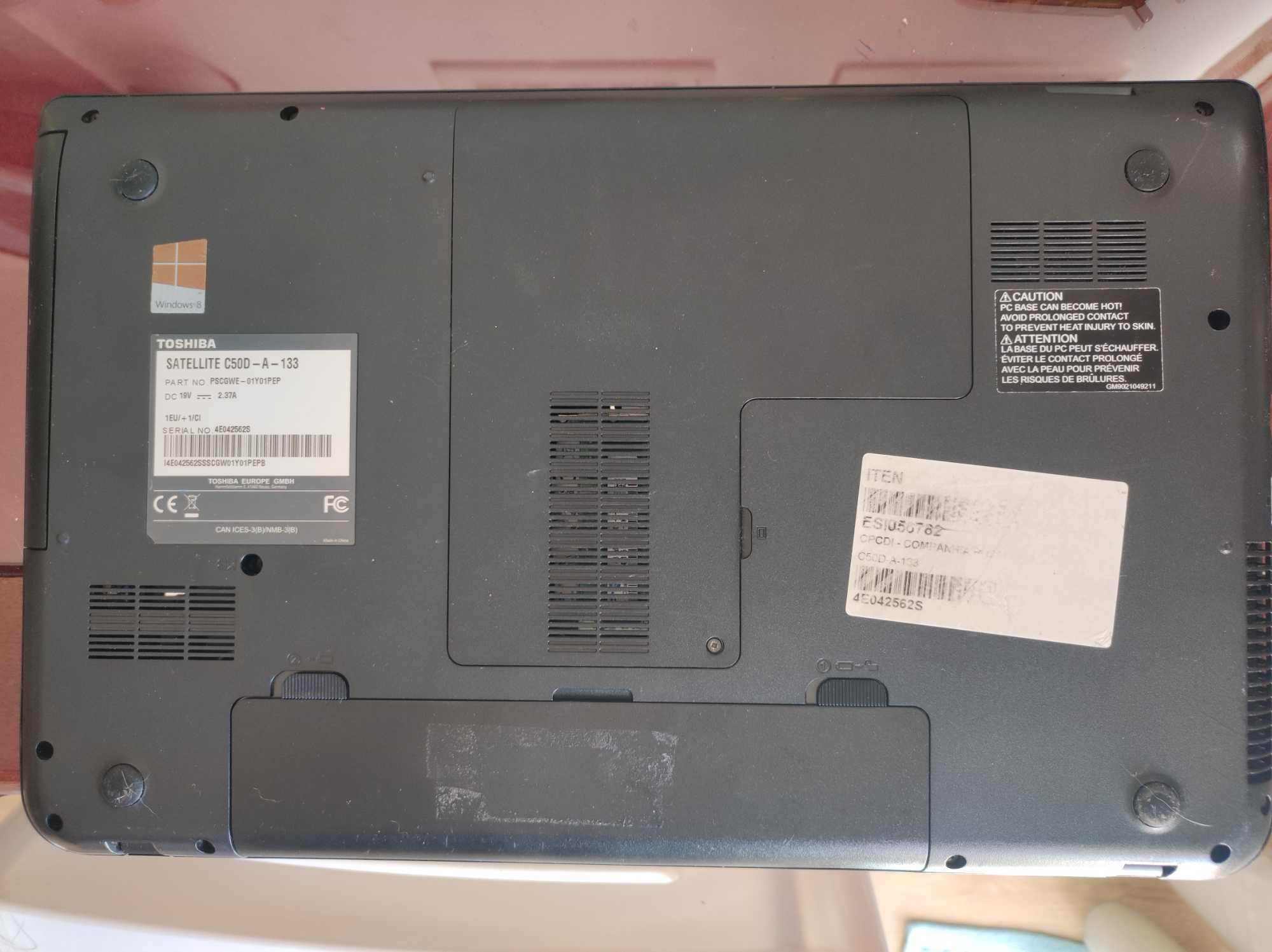 Portátil Toshiba