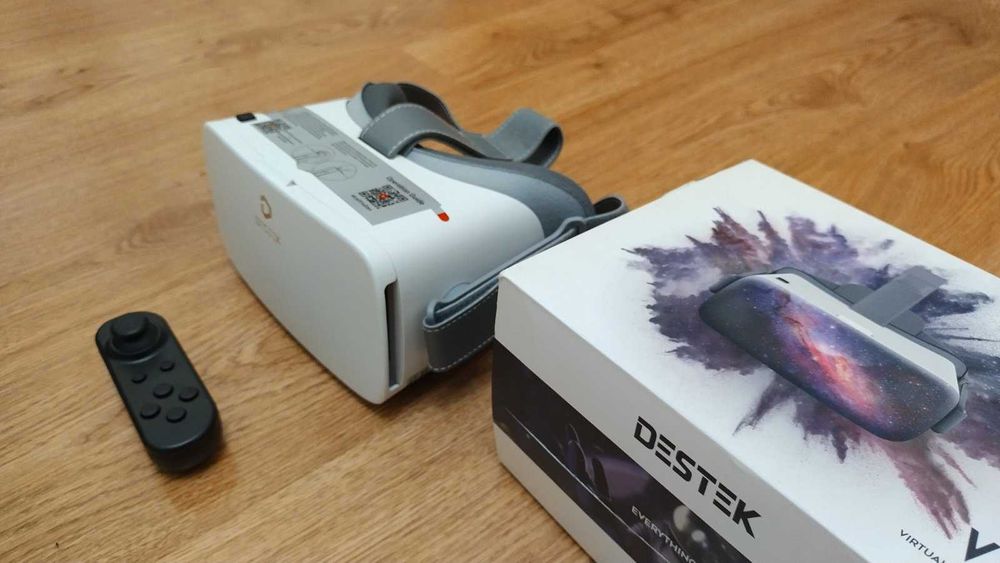 VR окуляри DESTEK V5 VR з Bluetooth-пультом