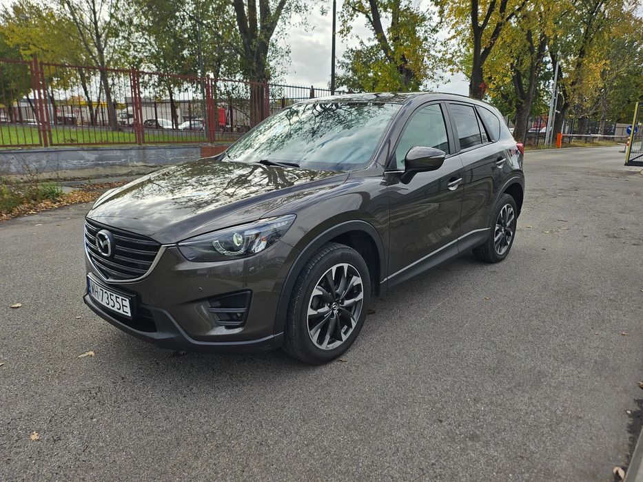 Mazda CX-5 Super Stan, zarejetrowana w PL, jasny Srodek