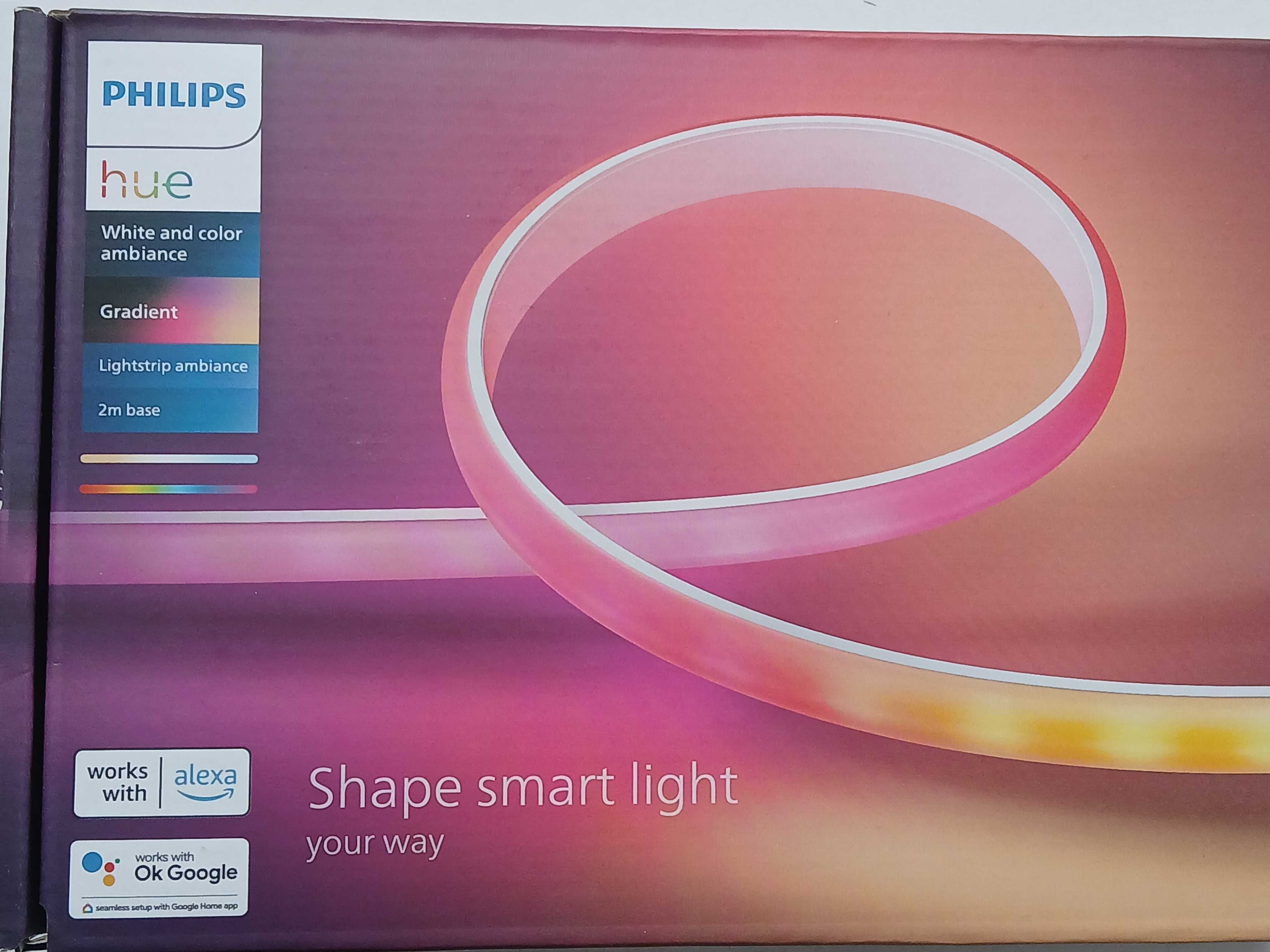 Taśma Philips Hue White and color ambiance tasma LED 2m gradient
