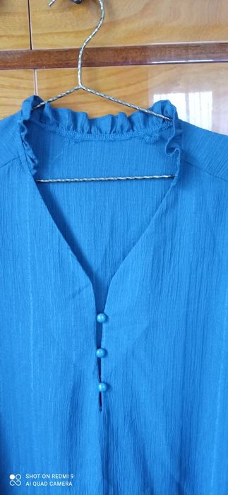 Śliczna nowa bluzeczka w kolorze ciemny morski rozmiar 2xl