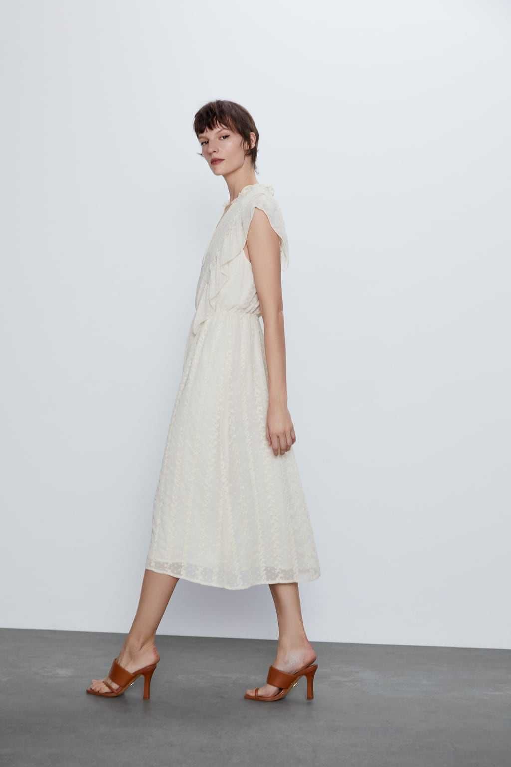 Vestido renda Zara