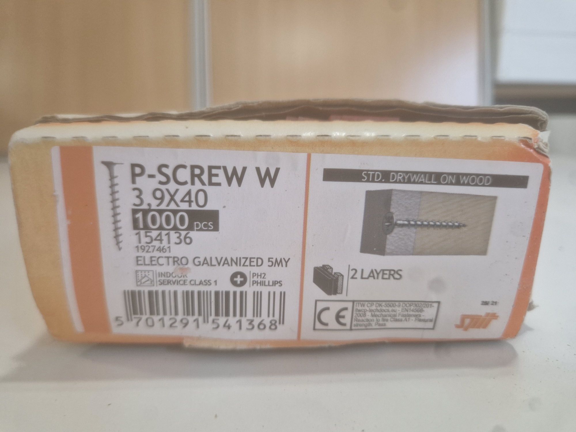 Wkręty na taśmie 3,9x40 karton gips/do drewna firmy Spit