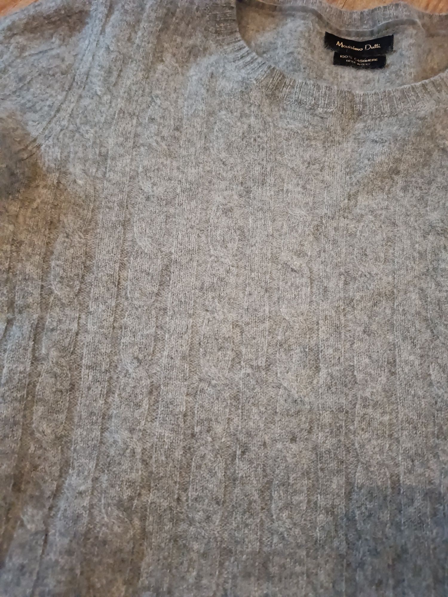 Sweter 100% kaszmir Massimo dutti