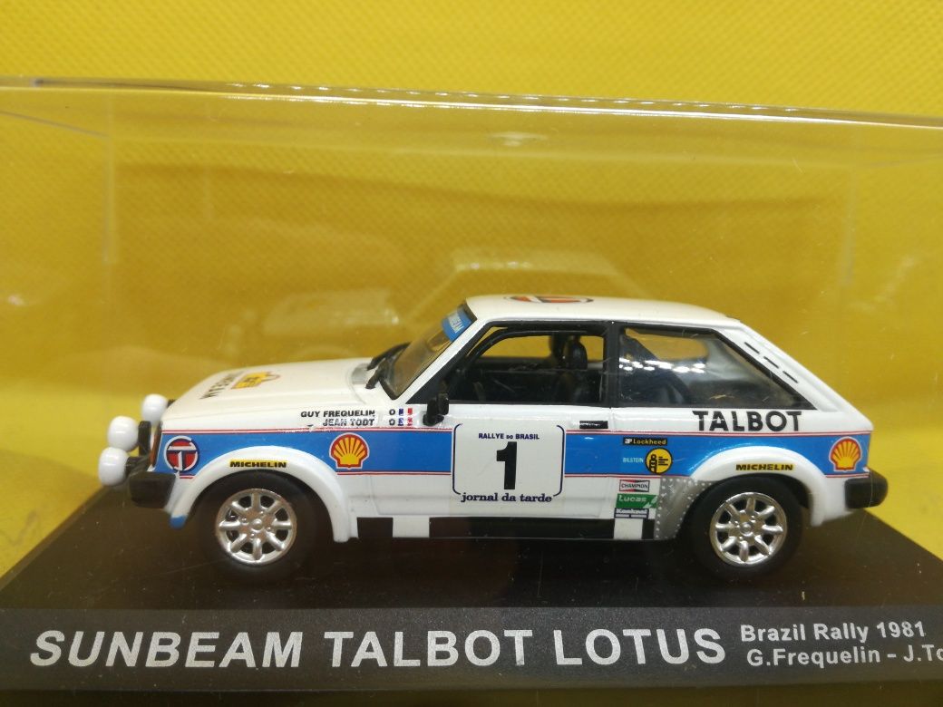 N. 57 Miniaturas 1/43 de Rally 8 Modelos Div Preços como novas