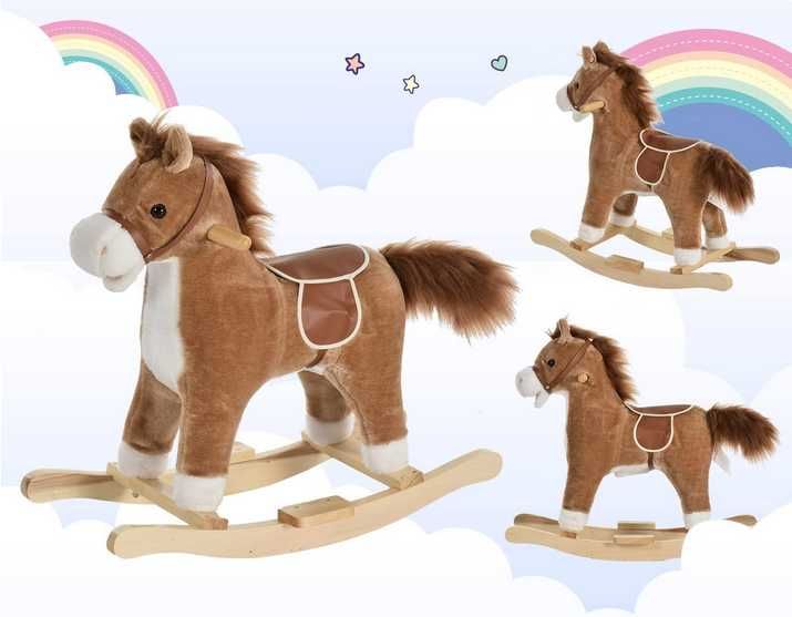 Cavalo de baloiço balancim com sons e movimento - NOVO - PORTES GRÁTIS