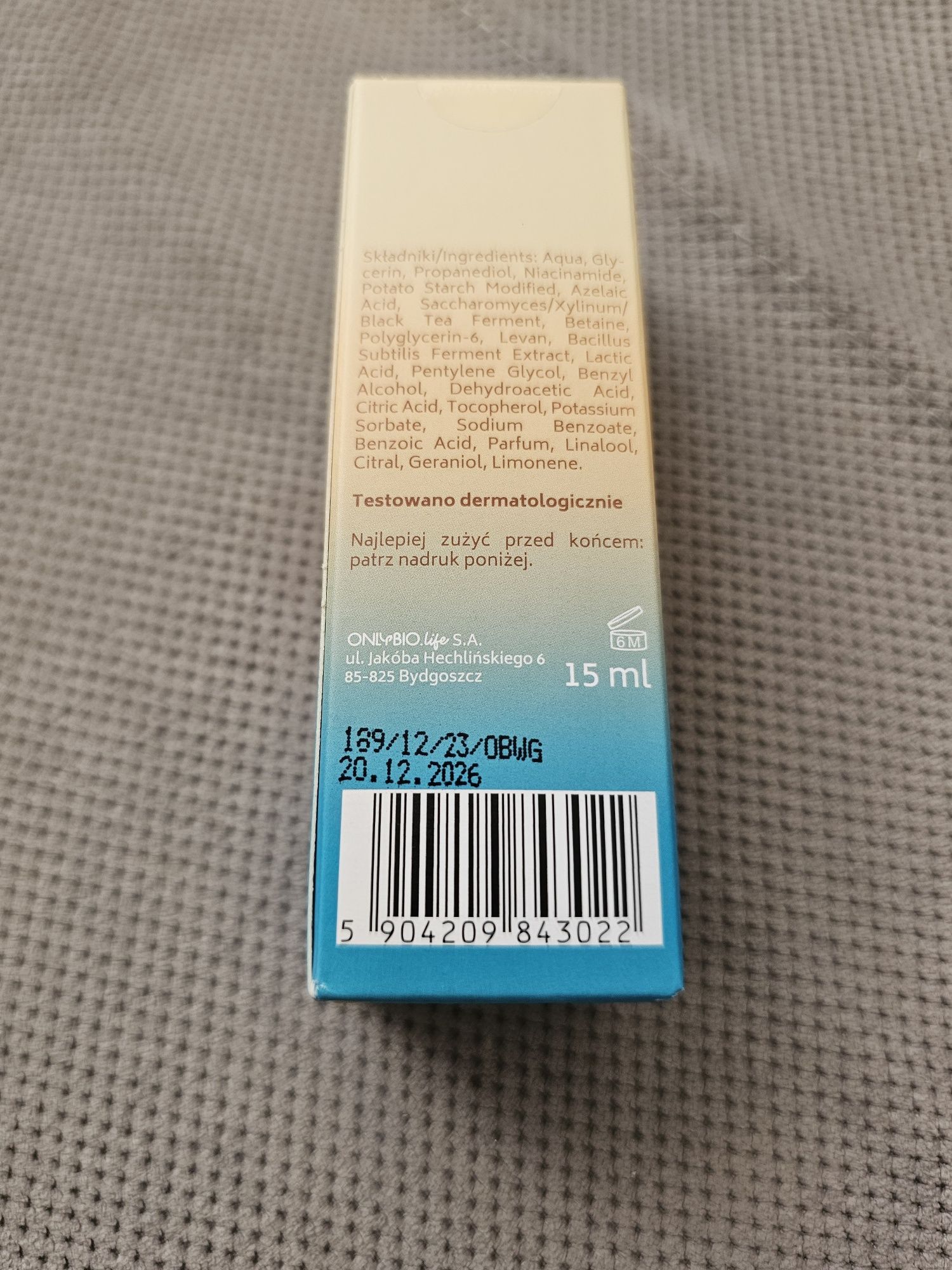 ONLYBIO serum do twarzy, punktowe, na niedoskonałości 15 ml