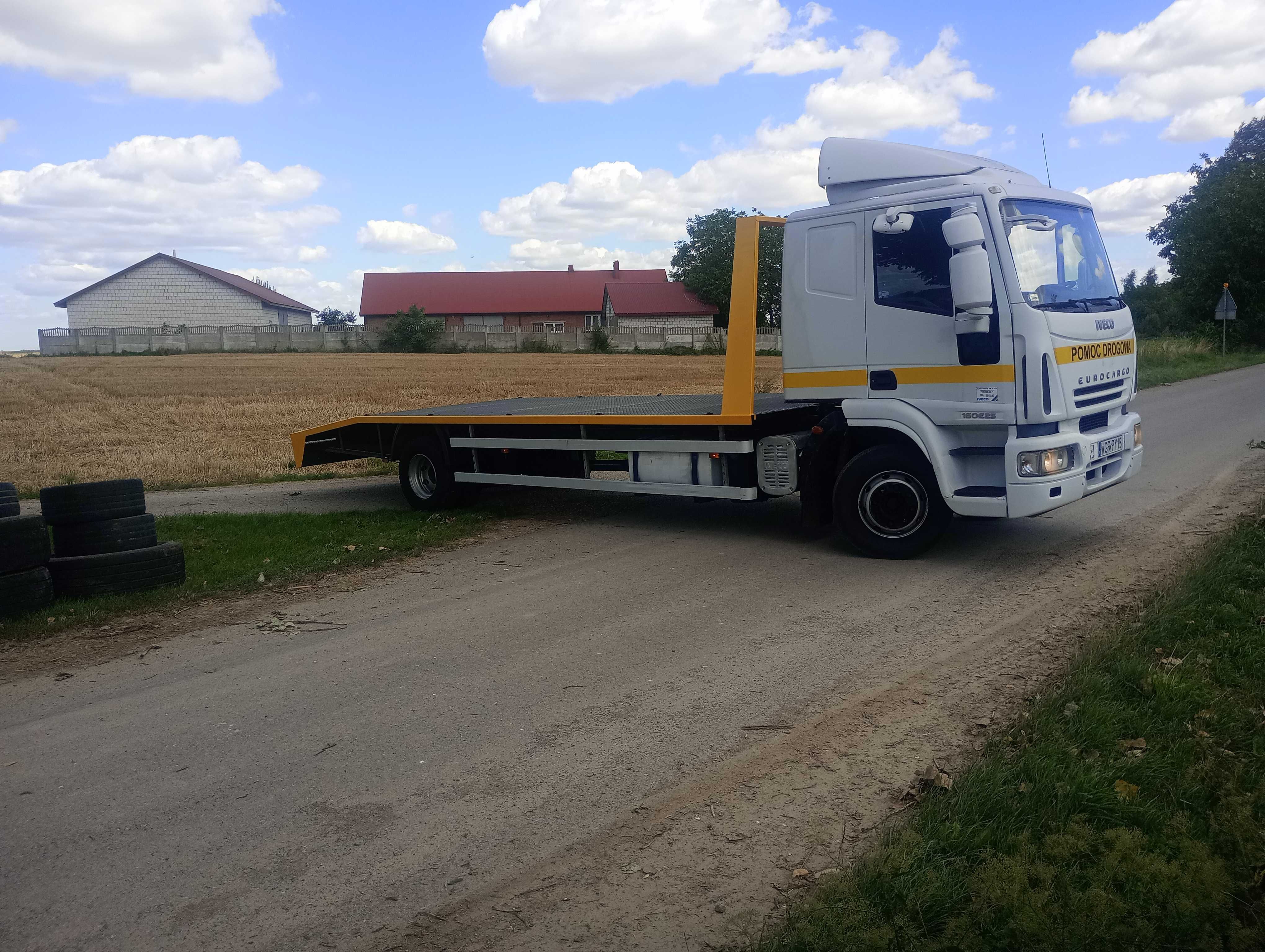 Nowa Zabudowa Laweta Autolaweta Iveco Eurocargo 160E25 DMC 16T Ład 10T