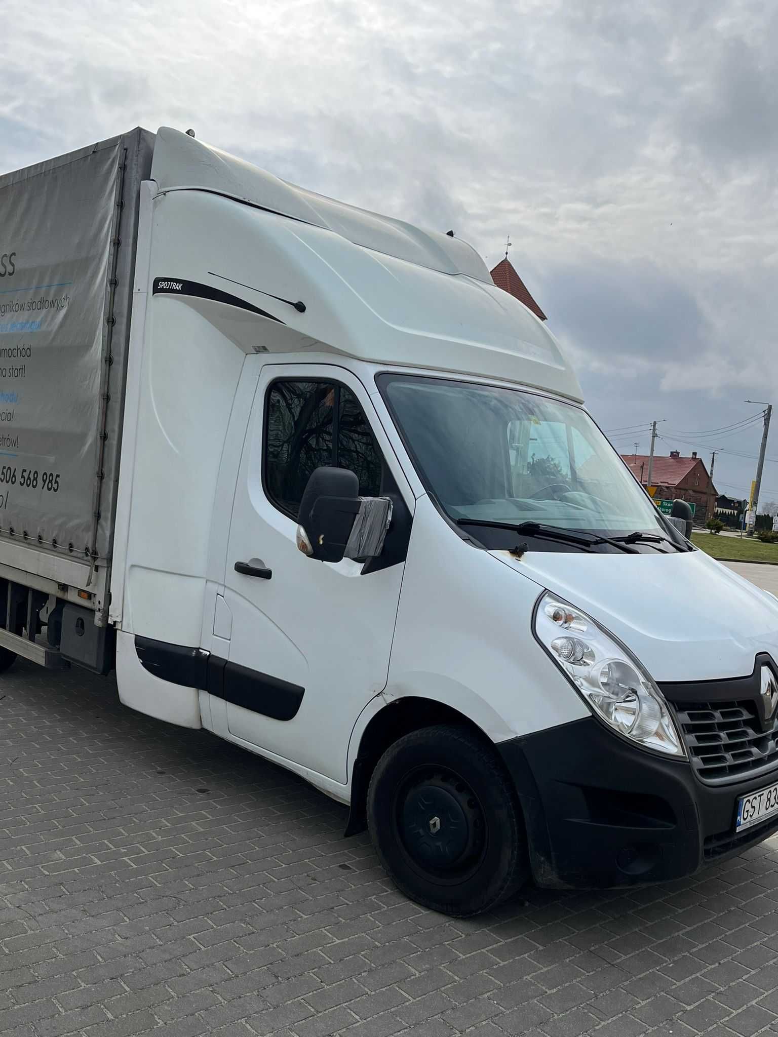 Renault Master 2017 PLANDEKA 8 PAL-WEJKAMA