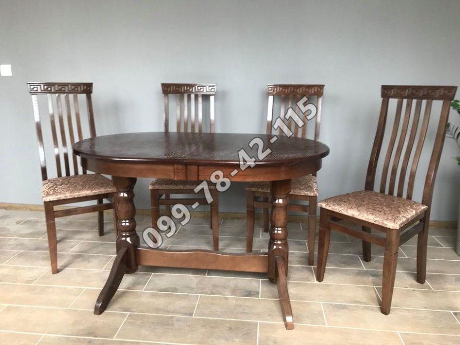 Стіл на кухню. Стол кухонный раскладной. Круглый стол обеденный.