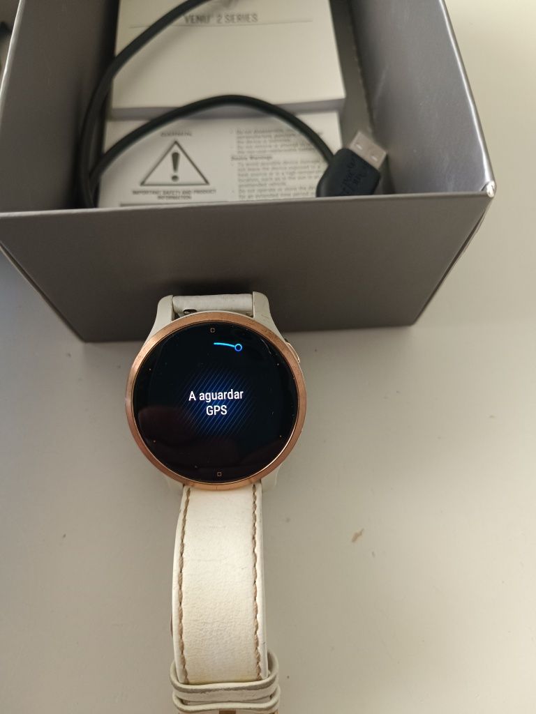 Relógio Garmin Venu S2 - Smartwatch GPS Usado