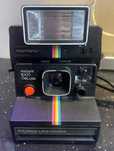 polaroid instant 1000 deluxe + lampa błyskowa polatronic 1