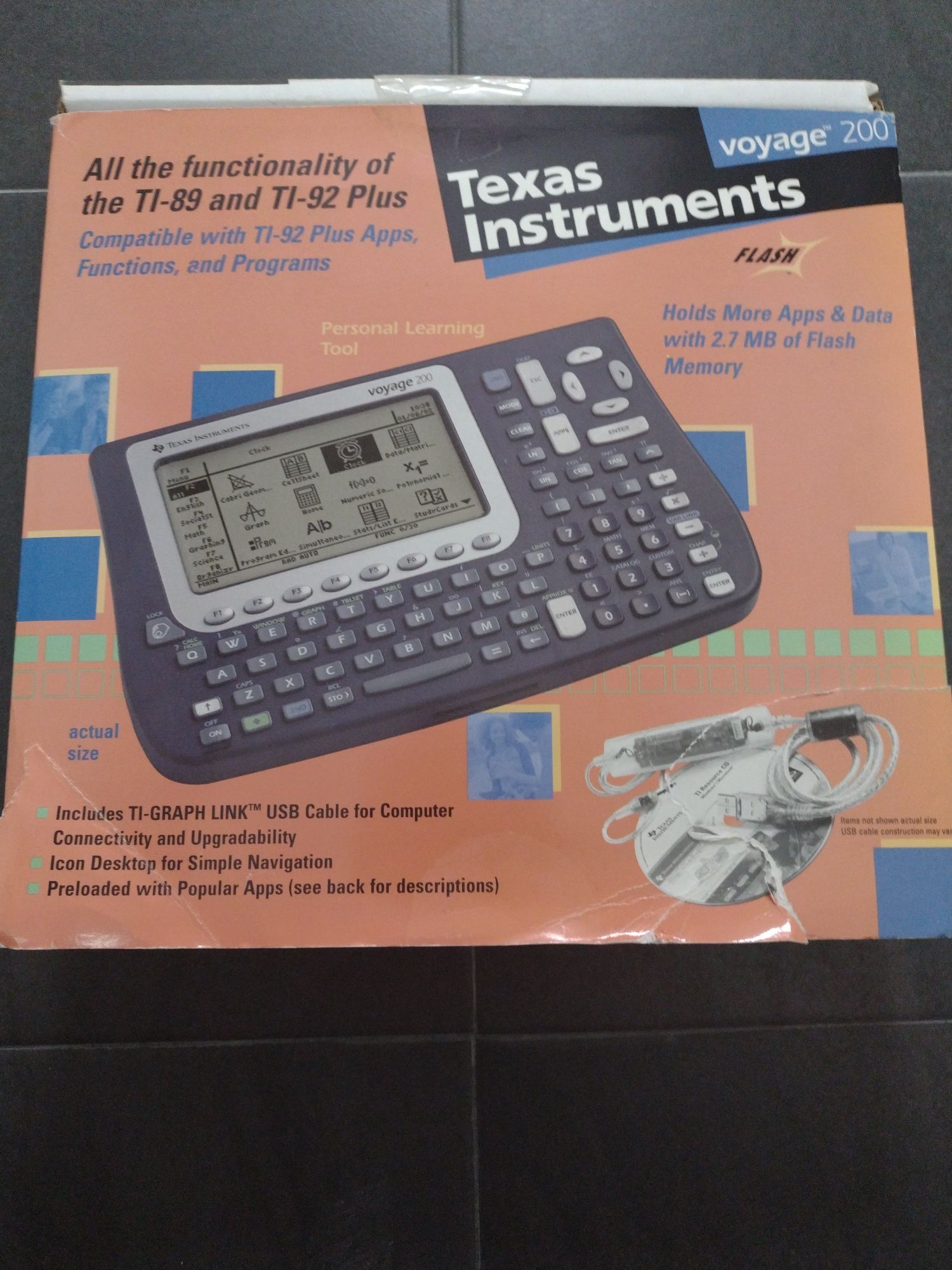 Calculadora Texas instruments, voyage 200