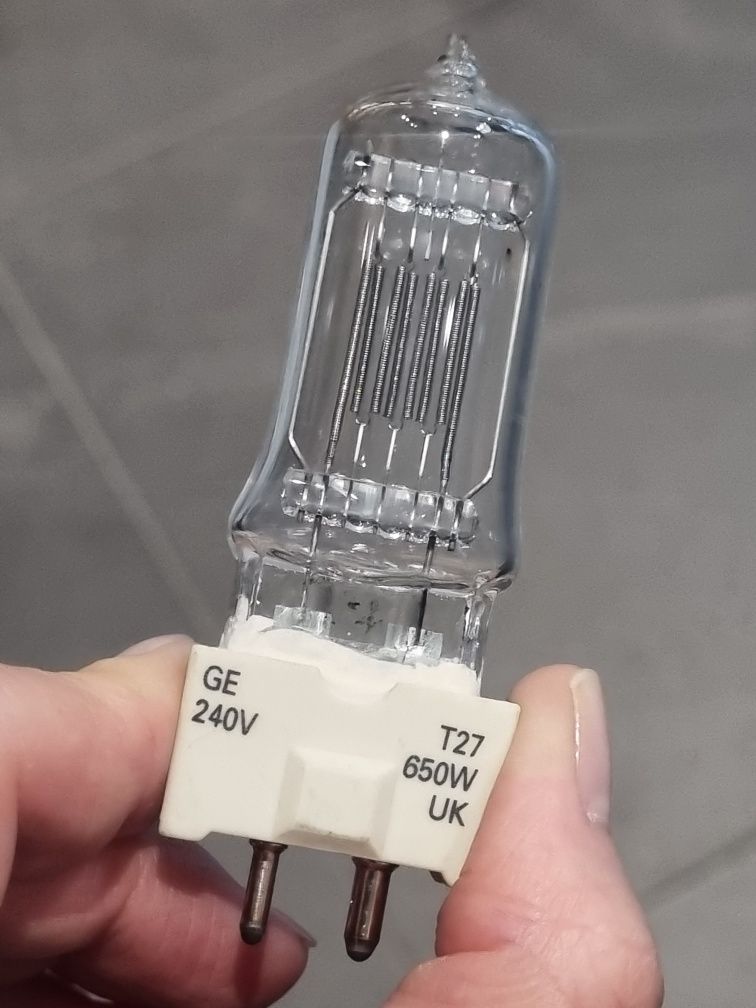 Lampa T27 650w GY9.5 żarówka do fotografii cyfrowej 3200K wideo