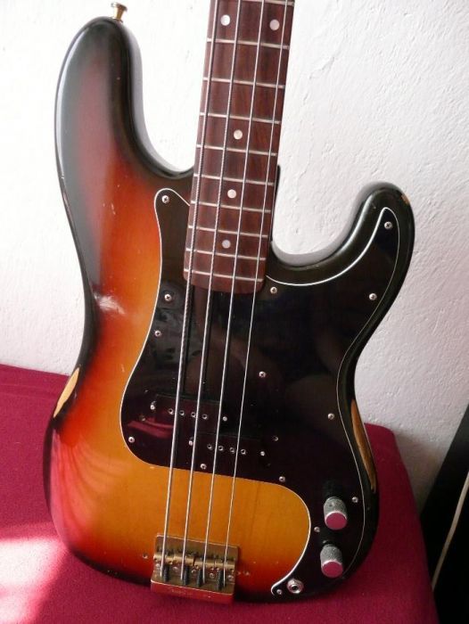 gitara basowa fender precision bass usa