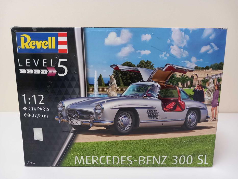 Revell 07657 Mercedes Benz 300 SL model do sklejania A