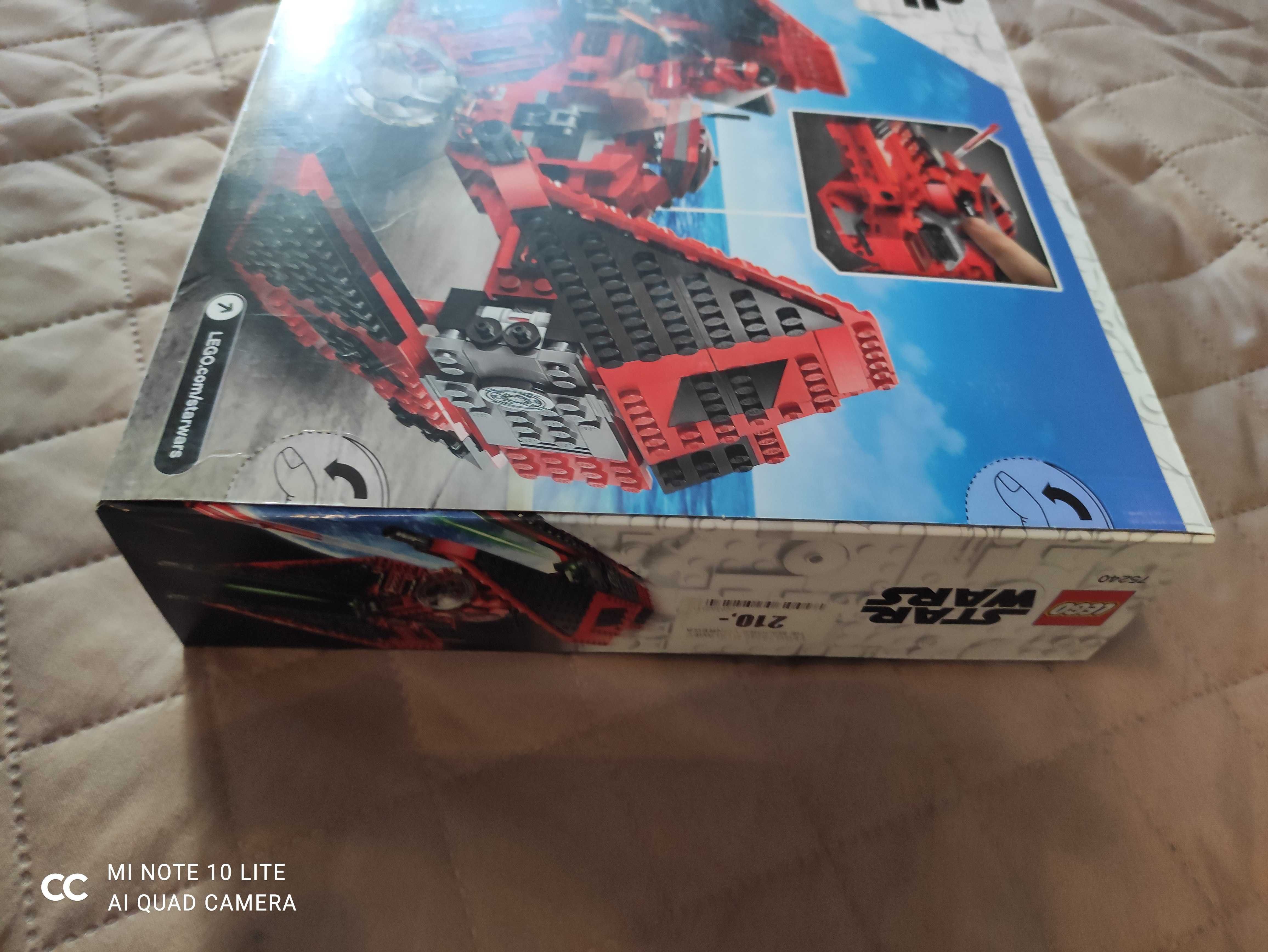 Klocki LEGO Star Wars 75240 - Myśliwiec TIE Majora Vonrega