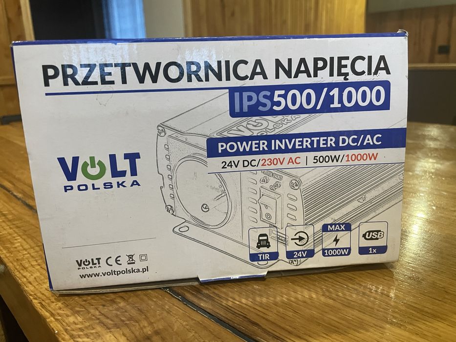 Перетворювач напруги 24V/220V IPS 500/1000