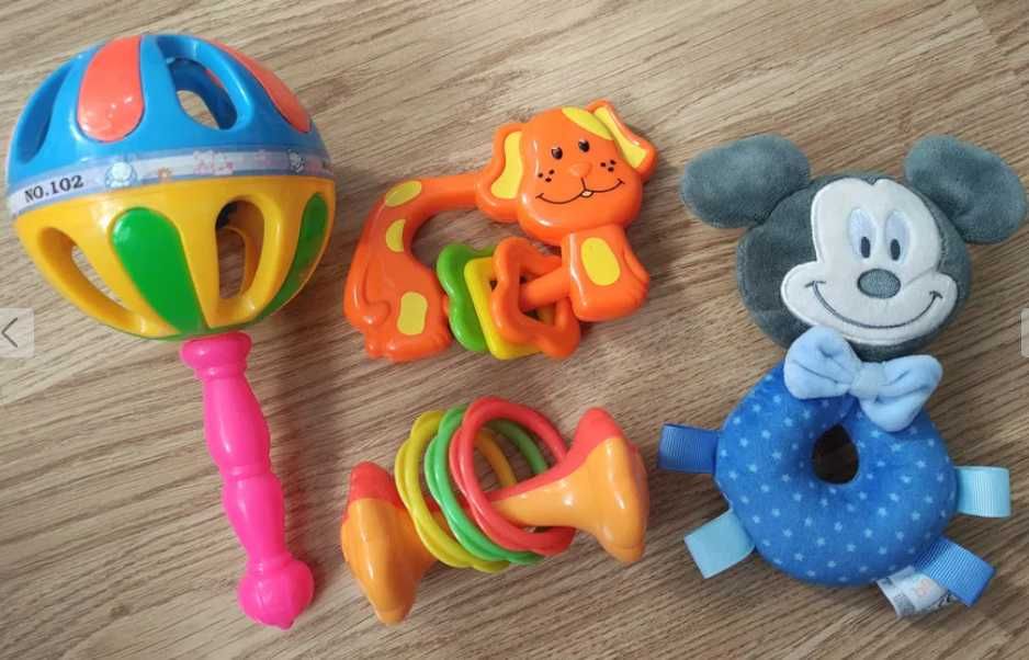 zestaw zabawek 20 sztuk dla dziecka 0-12 miesiecy
