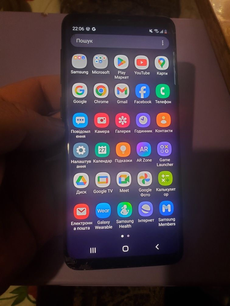 Продам samsung s9 полностью рабочий